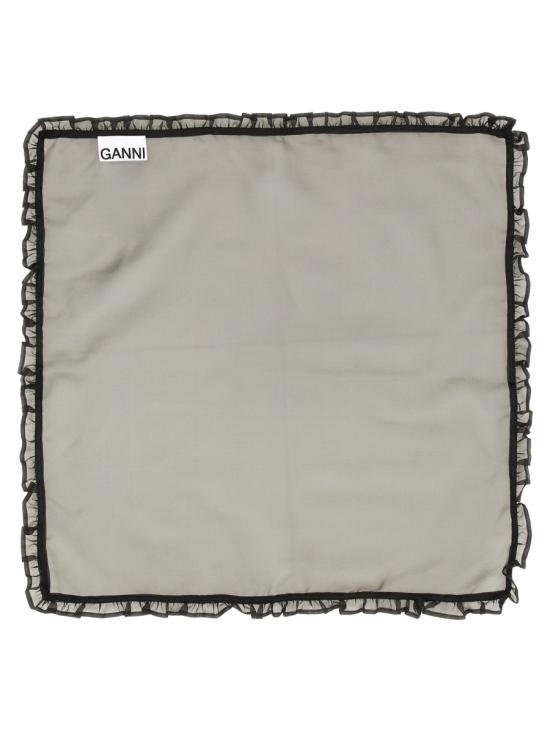 25SS 가니 머플러/스카프 A6849 099 BLACK - GANNI