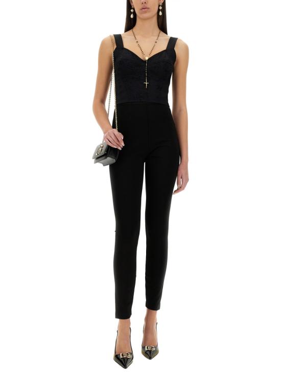 25SS 돌체앤가바나 스트레이트 팬츠 FTB5TT GDCPIN0000 BLACK - DOLCE & GABBANA