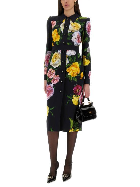 25SS 돌체앤가바나 미디 원피스 F6TLDT FSRPHHN5IY MULTICOLOUR - DOLCE & GABBANA