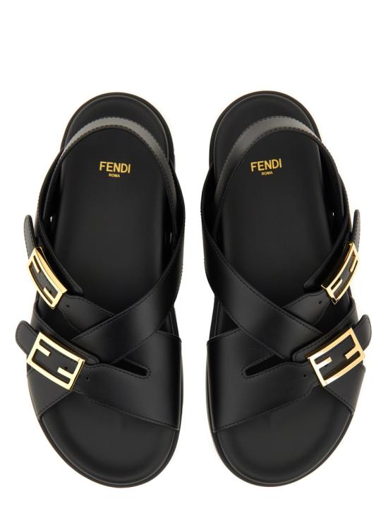 25SS 펜디 샌들 8X8647 NA7F0QA1 BLACK - FENDI