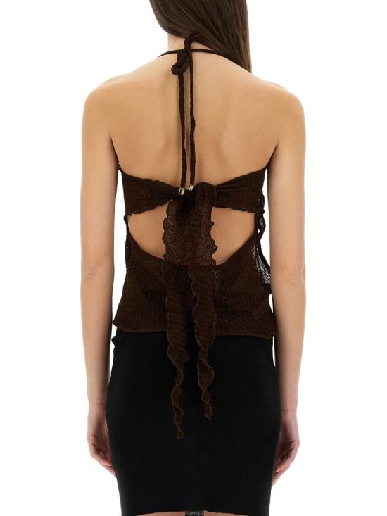 25SS SELIA RICHWOOD 반팔 티셔츠 LILYTOP BROWN - OTHER BRANDS