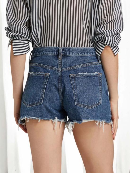  프레임 데님 숏팬츠 더 행 반바지 - FRAME