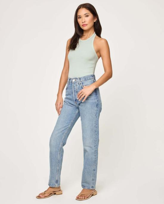  엘스페이스 반팔 티셔츠 LSpace Alyx 홀터 탱크 미네랄 - L SPACE