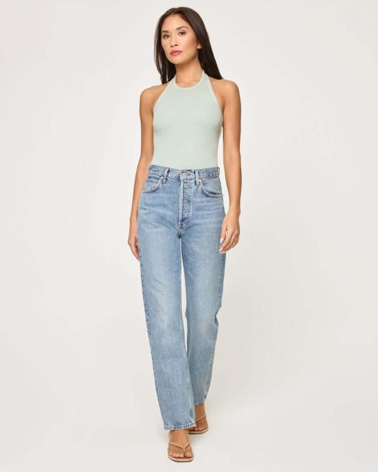  엘스페이스 반팔 티셔츠 LSpace Alyx 홀터 탱크 미네랄 - L SPACE