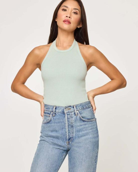  엘스페이스 반팔 티셔츠 LSpace Alyx 홀터 탱크 미네랄