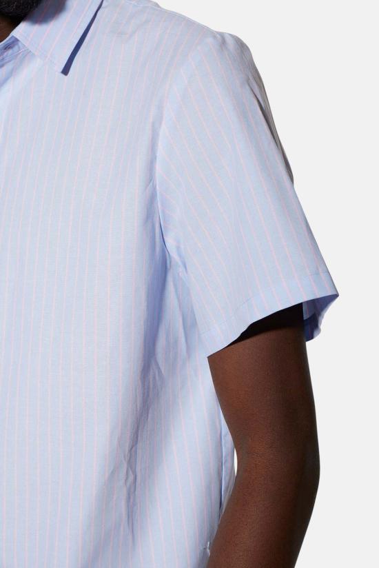  Blue&Cream 반팔 셔츠 블루&크림 제이크 SS 셔츠 - BLUE&CREAM