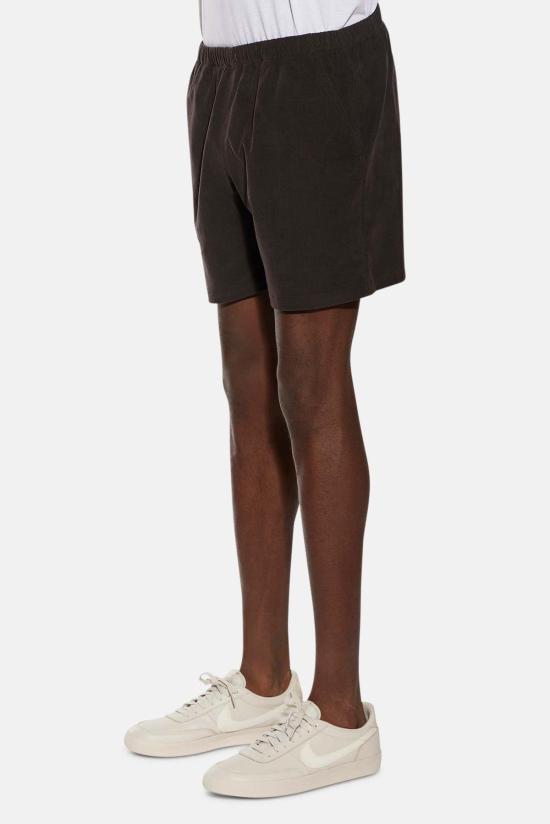  블루&크림 숏팬츠 밀라노 파인 코드 반바지 - BLUE&CREAM