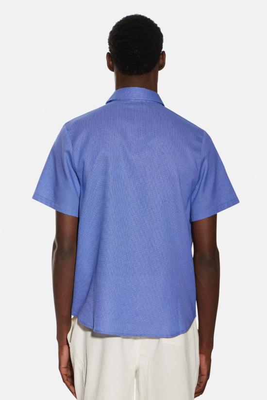  Blue&Cream 반팔 셔츠 블루&크림 제이크 SS 셔츠 블루 멀티 - BLUE&CREAM