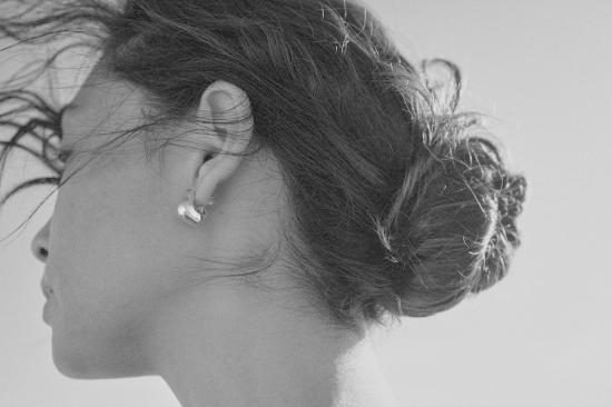  Leigh Miller 이어링 리 밀러 퍼프 후프 - OTHER BRANDS