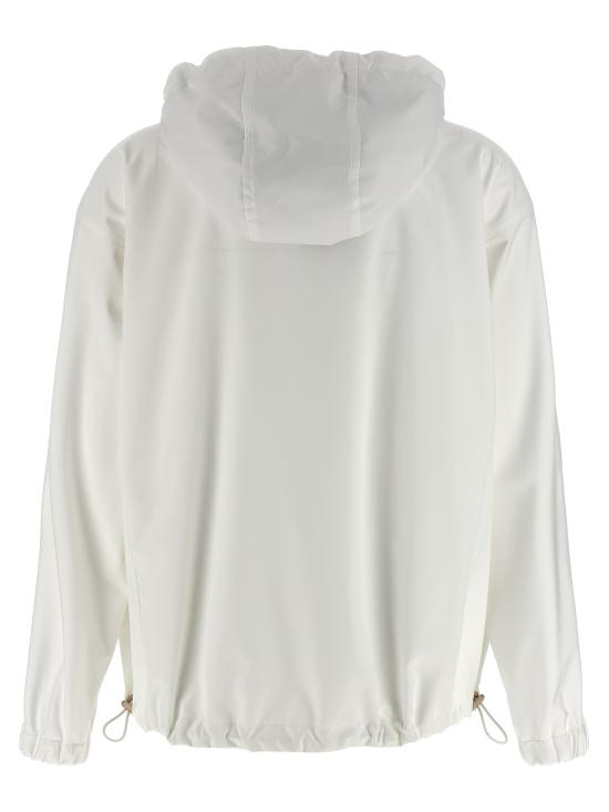 25FW 브루넬로 쿠치넬리 자켓 MB4227945C007 White - BRUNELLO CUCINELLI