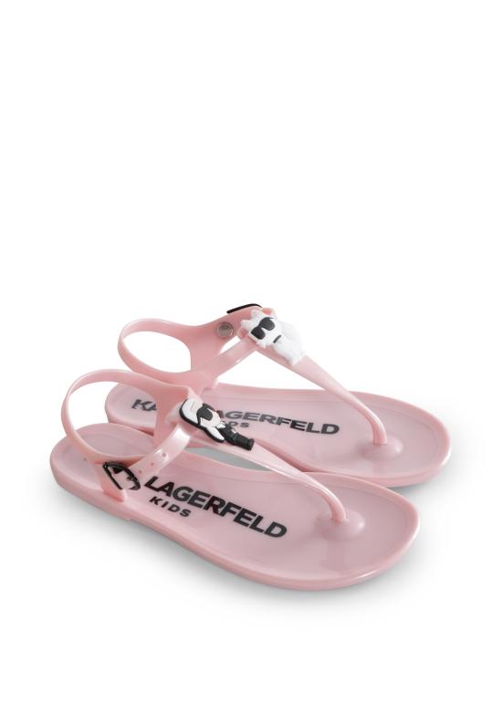 25SS [키즈] 칼라거펠트 플립플랍 Z30370 46P PINK - KARL LAGERFELD