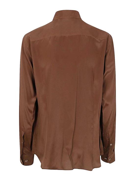  드리스 반 노튼 셔츠 2420107079164700 Brown - DRIES VAN NOTEN