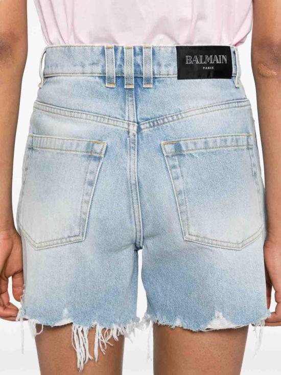  발망 의류 DF1MA121DE536FC Denim - BALMAIN