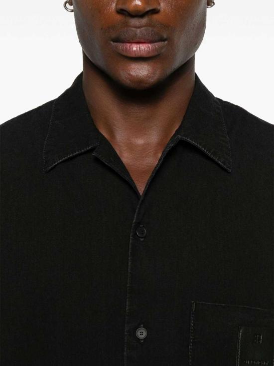 25FW 지방시 반팔 셔츠 BM610E5YB1001 Black - GIVENCHY