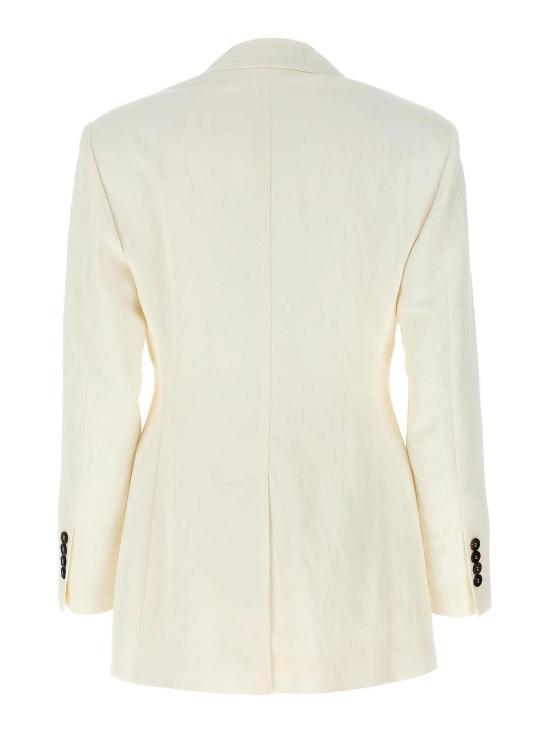 브루넬로 쿠치넬리 수트 자켓 MH5407260C600 White - BRUNELLO CUCINELLI
