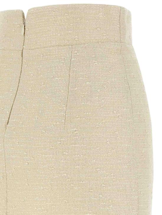  딸리아토레 미디 스커트 NELL970155A1124 Beige - TAGLIATORE