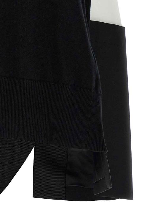 26SS 사카이 반팔 티셔츠 2507849004 Black - SACAI