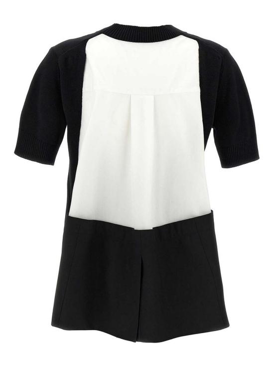 26SS 사카이 반팔 티셔츠 2507849004 Black - SACAI