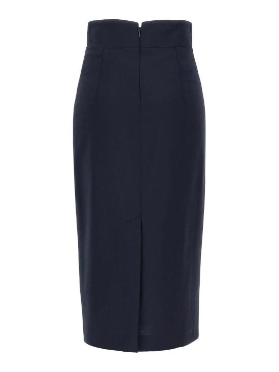  딸리아토레 스커트 MYRA600009B3363 Blue - TAGLIATORE