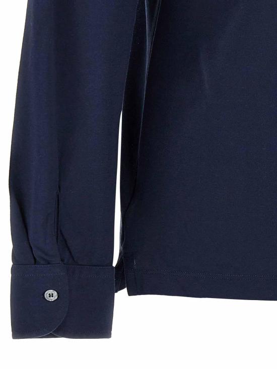  자노네 데님 셔츠 815137ZG380Z0178 Blue - ZANONE