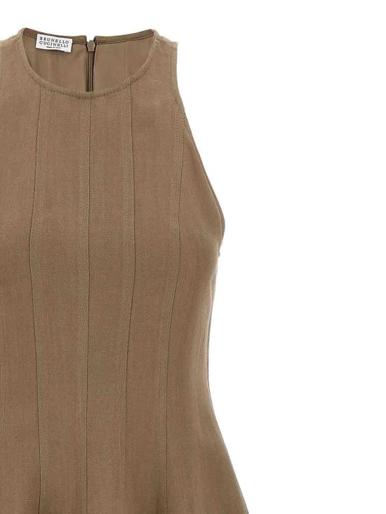  브루넬로 쿠치넬리 스커트 MH126A5171C2947 Grey - BRUNELLO CUCINELLI