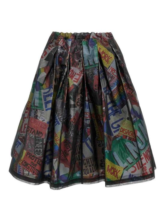  꼼데가르송 스커트 GOS0031 Multicolour