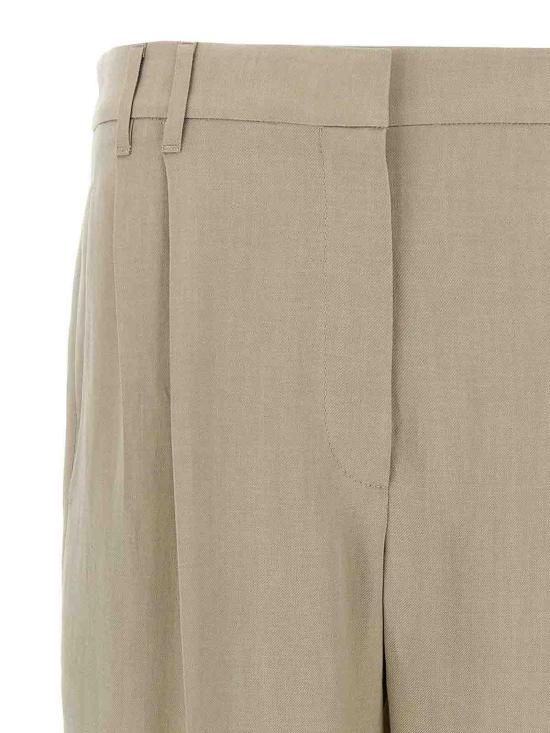  브루넬로 쿠치넬리 스트레이트 팬츠 MH126P8292C3095 Beige - BRUNELLO CUCINELLI
