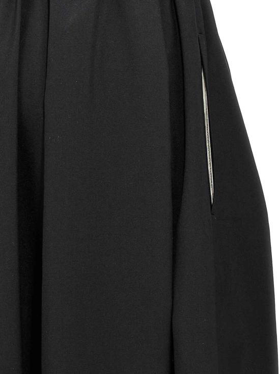  꼼데가르송 미디 스커트 GOP0051 Black - COMME DES GARCONS