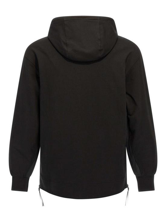  씨피 컴퍼니 후드 티셔츠 18CLSS011A006452M999 Black - C.P. COMPANY