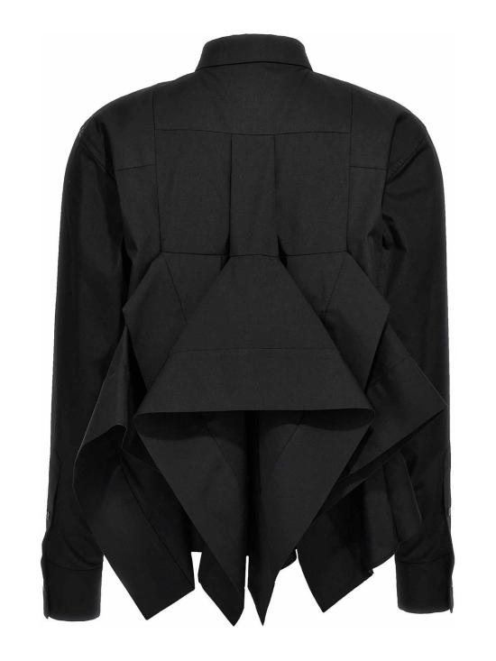  사카이 셔츠 2507846001 Black - SACAI