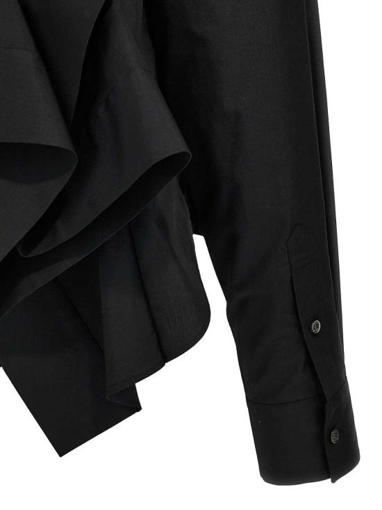  사카이 셔츠 2507846001 Black - SACAI