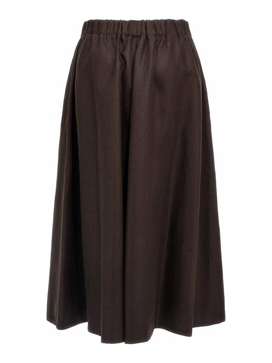  브루넬로 쿠치넬리 스커트 ML142G3767C273 Brown - BRUNELLO CUCINELLI