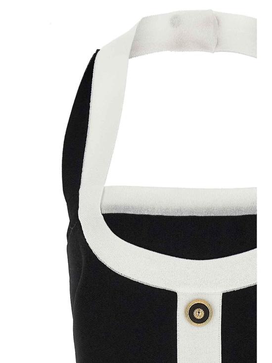  발망 스커트 EF1R2390KH99EAB White - BALMAIN