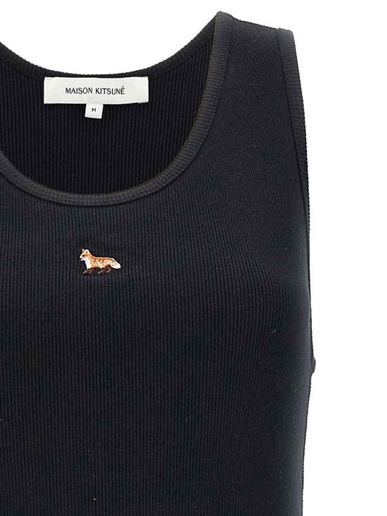 메종키츠네 롱 스커트 MW01602KJ0125P199 Black - MAISON KITSUNE