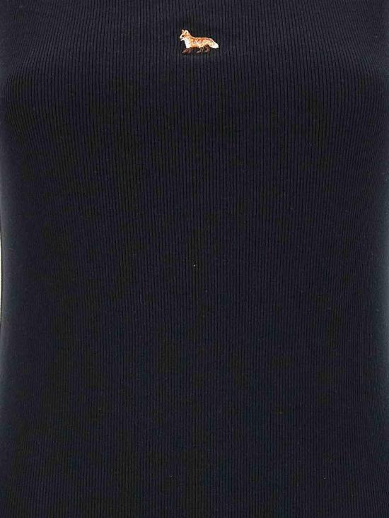  메종키츠네 롱 스커트 MW01602KJ0125P199 Black - MAISON KITSUNE