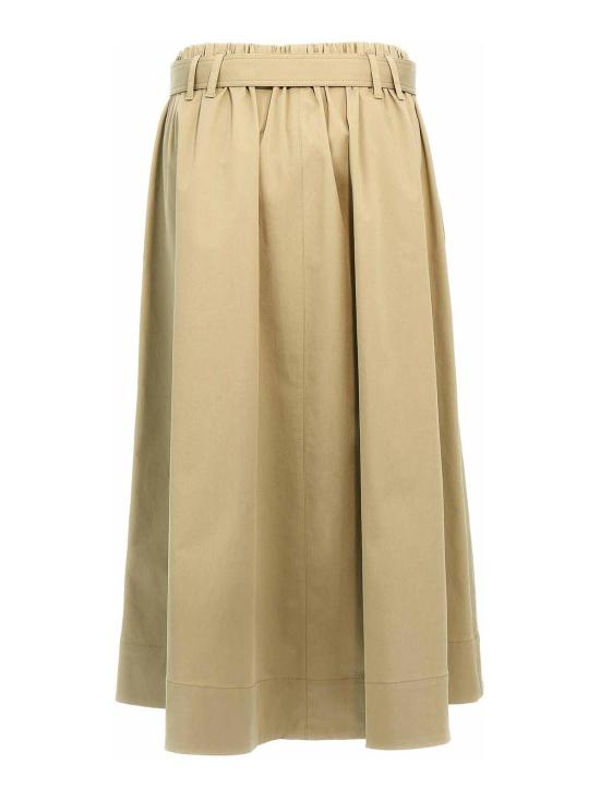  브루넬로 쿠치넬리 스커트 ML138G3753C2874 Green - BRUNELLO CUCINELLI