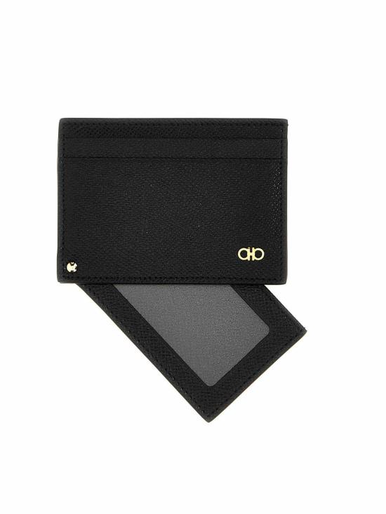  살바토레 페라가모 간치니 반지갑 780706NERO Black - SALVATORE FERRAGAMO