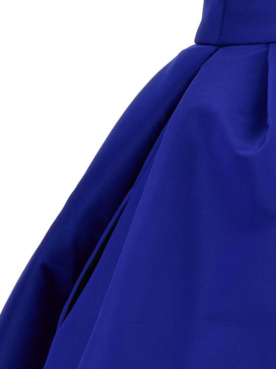 25SS 캐롤리나 헤레라 미디 스커트 R2511N527SFA028 Blue - CAROLINA HERRERA