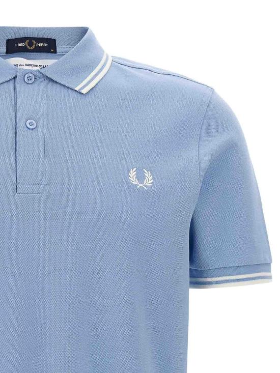 25SS 꼼데가르송 반팔 셔츠 FOT502S251 Light Blue - COMME DES GARCONS