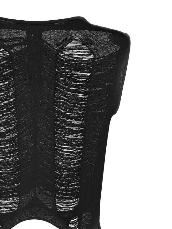 25SS 릭 오웬스 민소매 티셔츠 RO01E7615KGRIDM09 Black - RICK OWENS