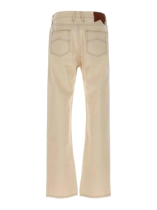  루드 스트레이트 팬츠 RHPS24PA073201140114 Beige - RHUDE