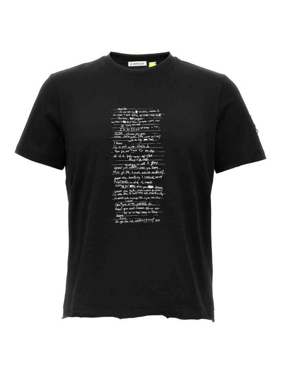  몽클레어 반팔 티셔츠 J209T8C0000289AHD999 Black