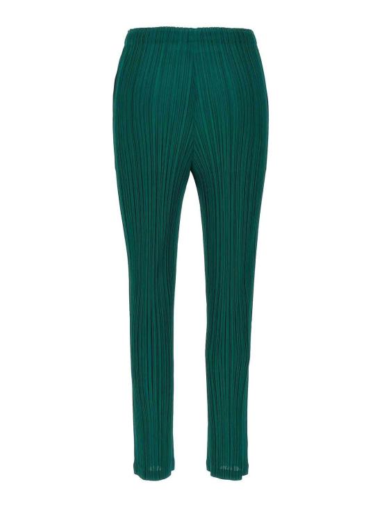  플리츠플리즈 스트레이트 팬츠 PP56JF11566 Green - PLEATS PLEASE