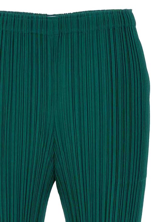  플리츠플리즈 스트레이트 팬츠 PP56JF11566 Green - PLEATS PLEASE