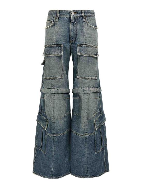  발렌시아가 스트레이트 팬츠 783694THW254245 Blue