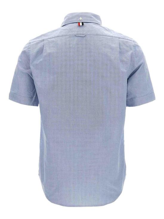 26SS 톰브라운 옥스포드 숏 슬리브 셔츠 MWS239EF0313480 - THOM BROWNE