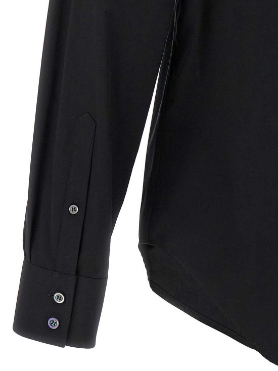 25FW 알렉산더 맥퀸 긴팔 셔츠 828170QNAAB1000 Black - ALEXANDER MCQUEEN