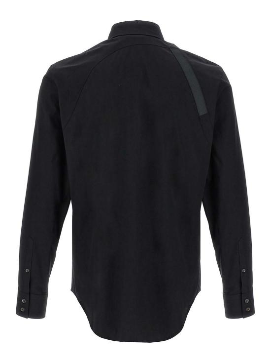 25FW 알렉산더 맥퀸 긴팔 셔츠 828170QNAAB1000 Black - ALEXANDER MCQUEEN