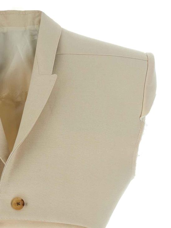  릭 오웬스 베스트 RP01E7751WUT21 Beige - RICK OWENS