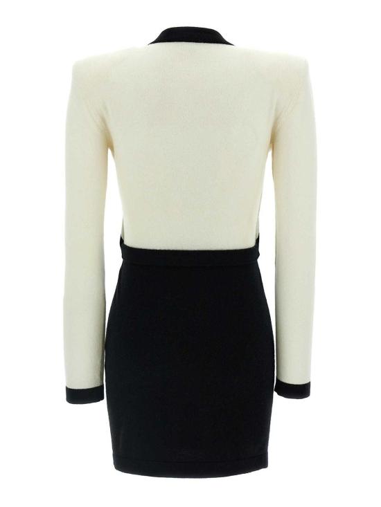  발망 스커트 EF1R9259KH91GAU White - BALMAIN